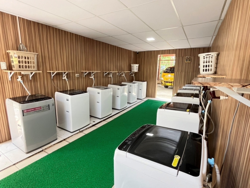 フィリピン留学 Cebu21 - English Fella 2-Laundry room-2